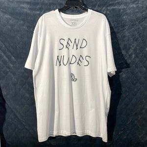 Street wear mens 2X send nude logo